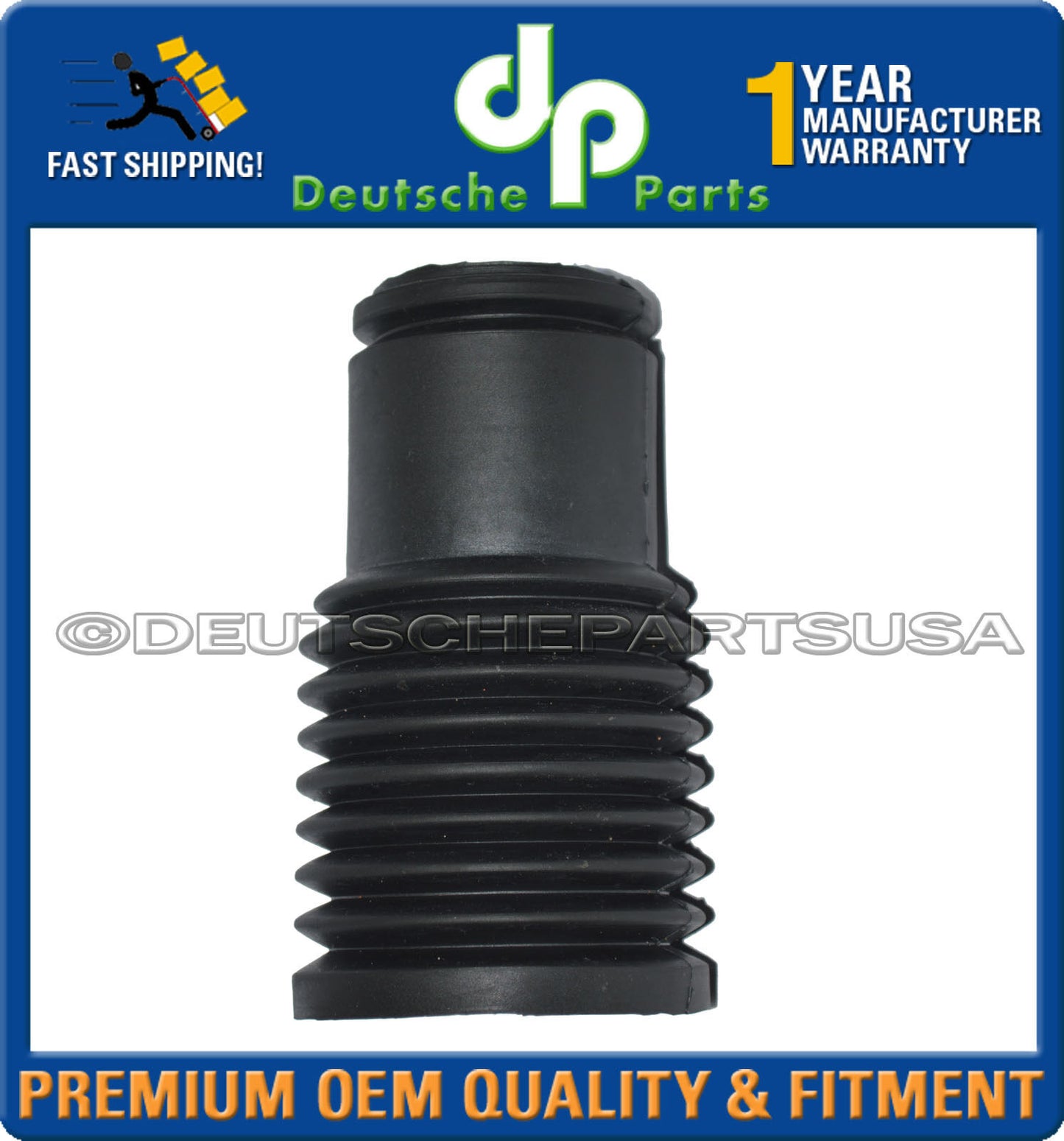 PORSCHE 986 BOXSTER REAR STRUT SHOCK MOUNT BUMP STOPS DUST BELLOWS L+R SET OF 4