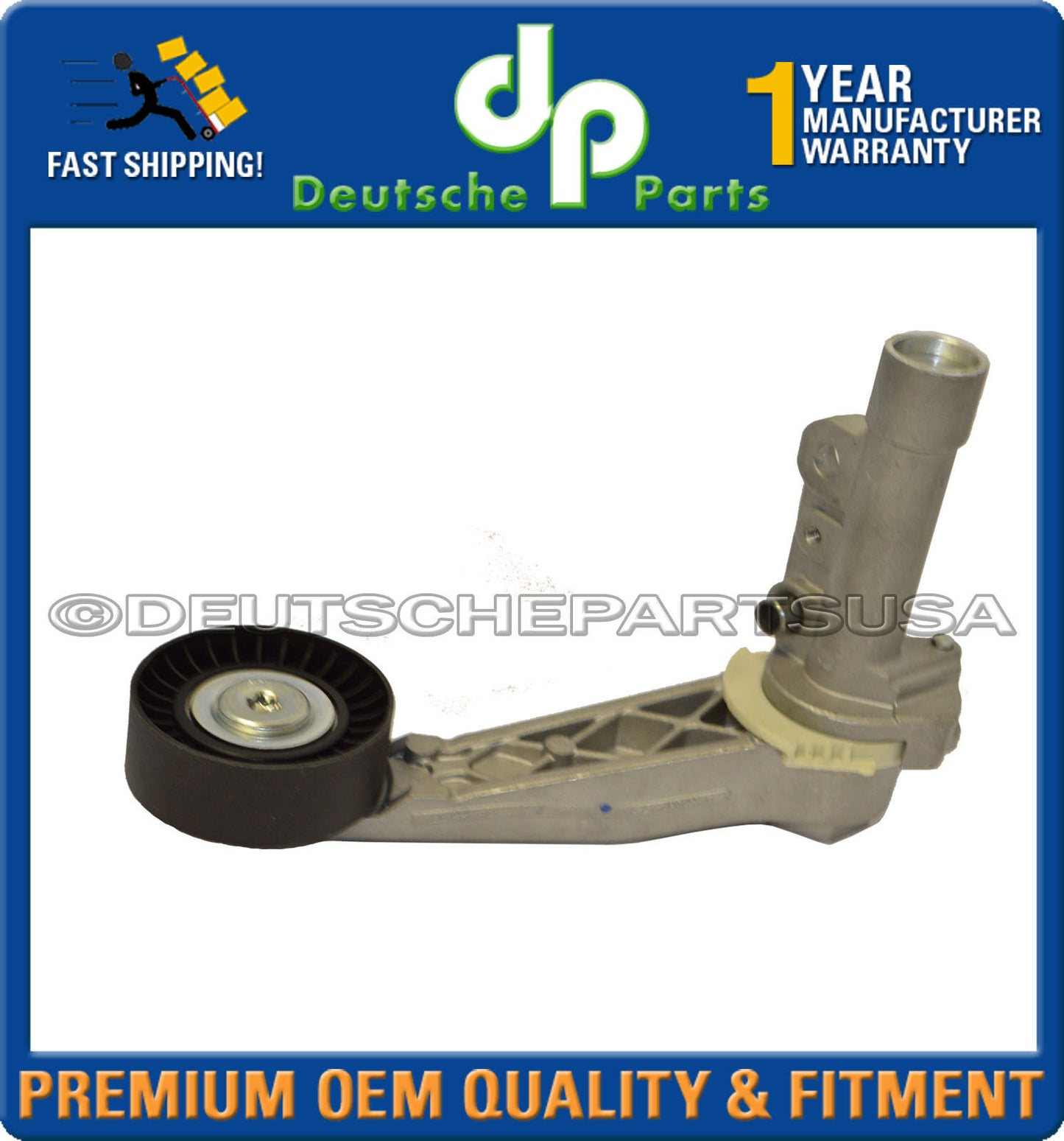 Mini R55 R57 R60 Cooper S Clubman Drive Belt Tensioner w/ Pulley 11287571015
