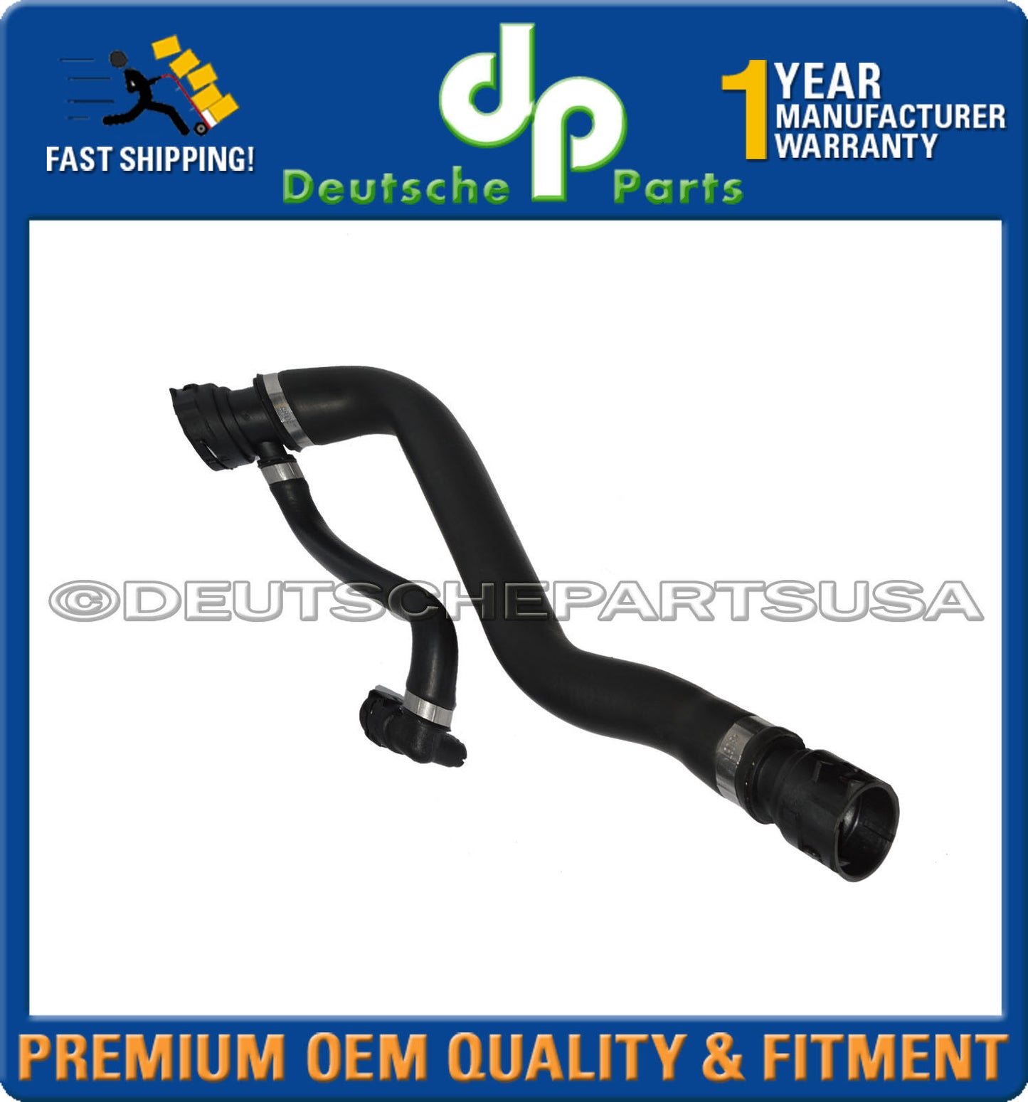 BMW 1er 3er E88 E91 E93 E90 E92 X1 E84 Water Pipe Radiator Hose 17127531768