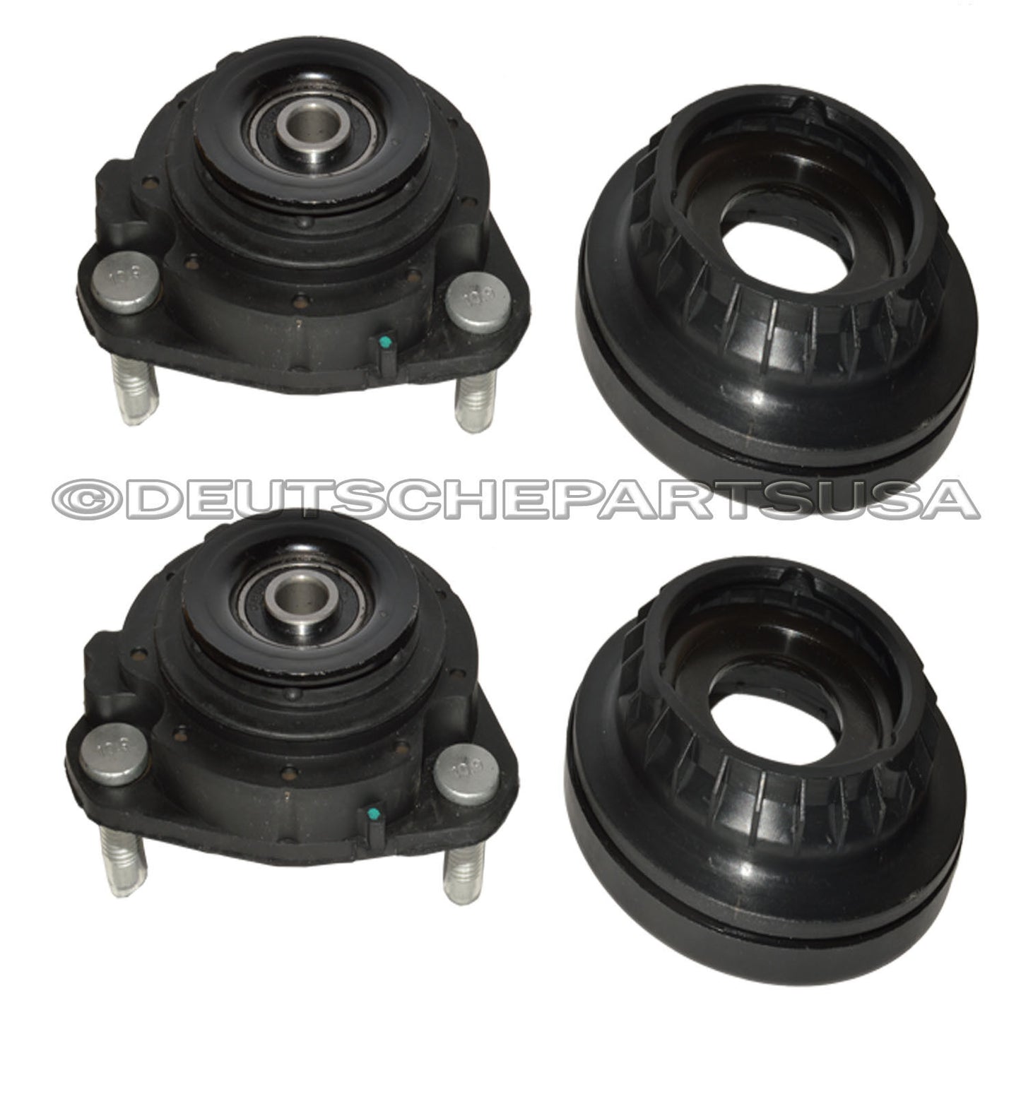 Jaguar X-Type FRONT + REAR CONTROL ARM BALL JOINT + Tie Rod STRUT MOUNT Kit 18