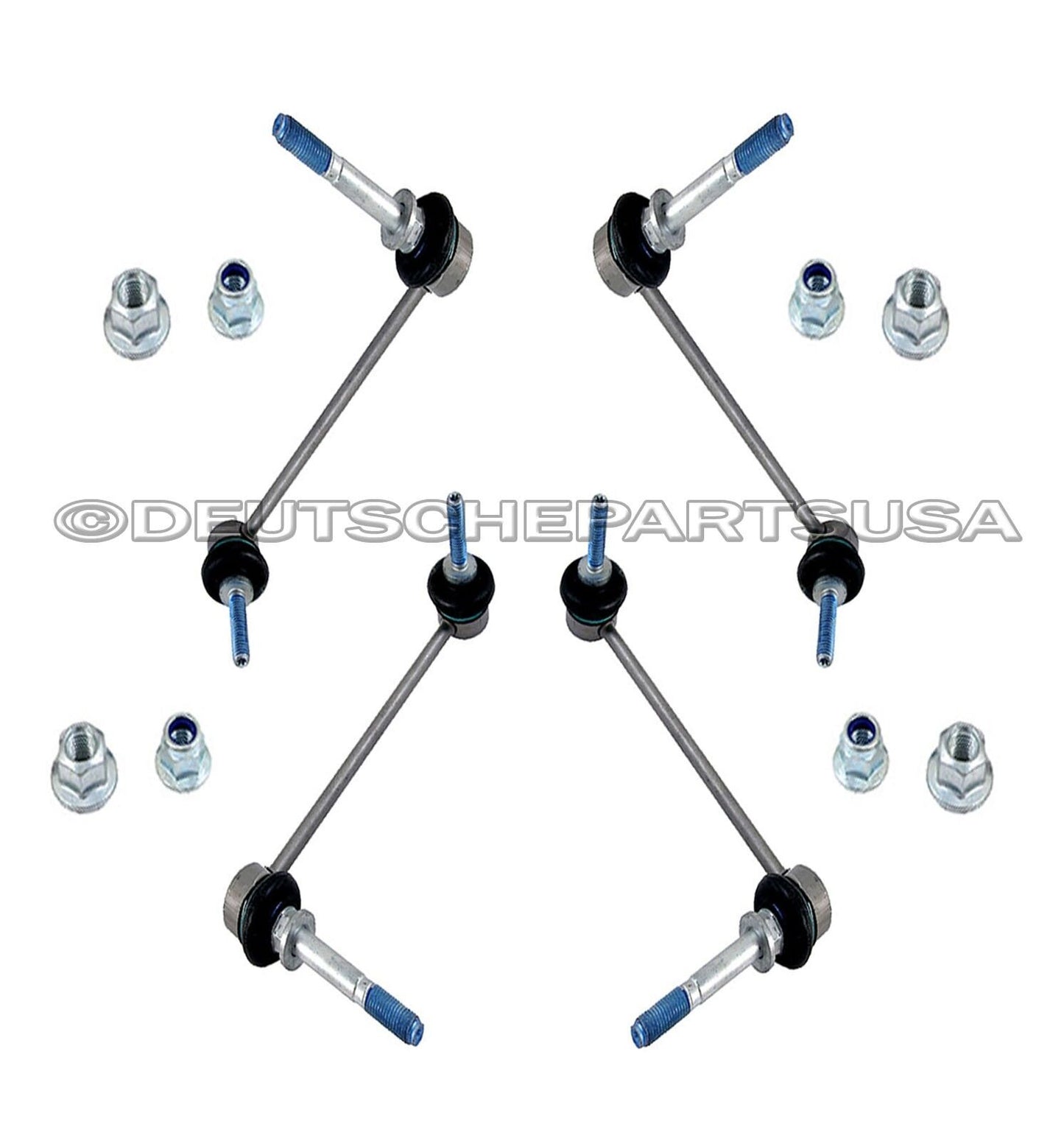 PORSCHE 987 BOXSTER CAYMAN FRONT REAR ANTI ROLL SWAY STABILIZER BAR DROP LINKS 4