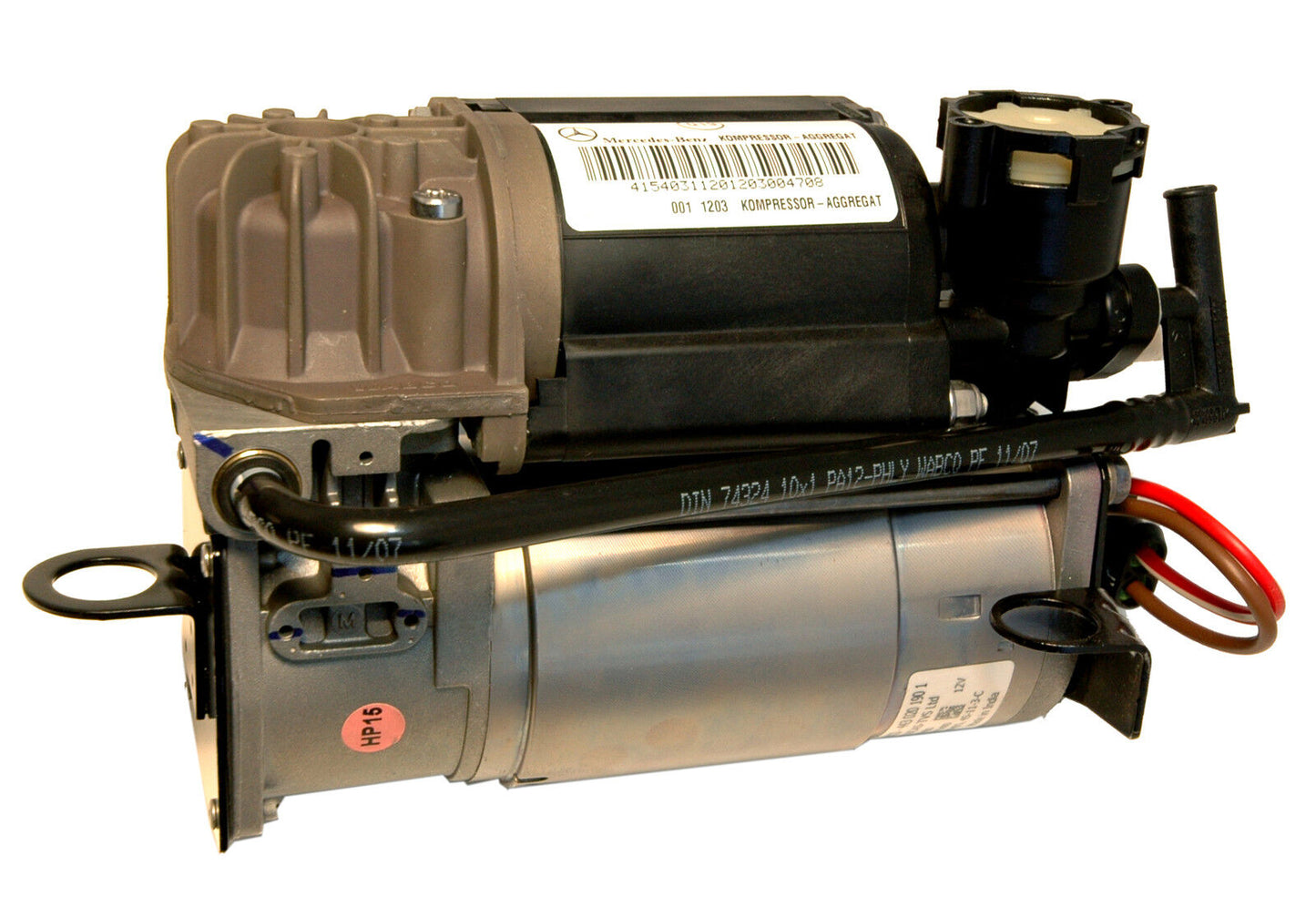 ORIGINAL MERCEDES W220 W211 W219 AIRMATIC SUSPENSION COMPRESSOR AIR PUMP & RELAY