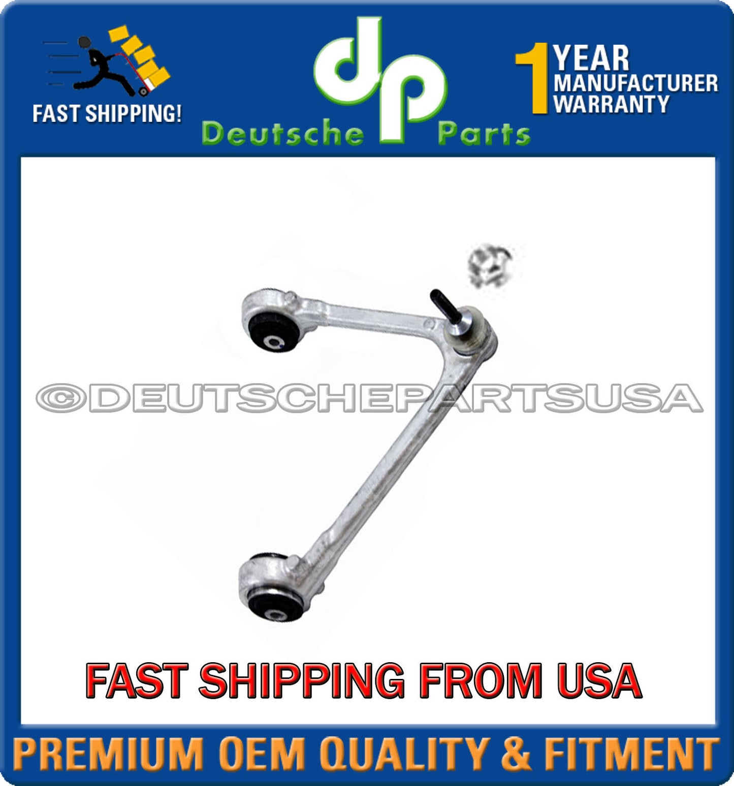 JAGUAR XJ8 XJR UPPER CONTROL ARM BALL JOINT BUSHING C2C38956 C2C 38956 RIGHT