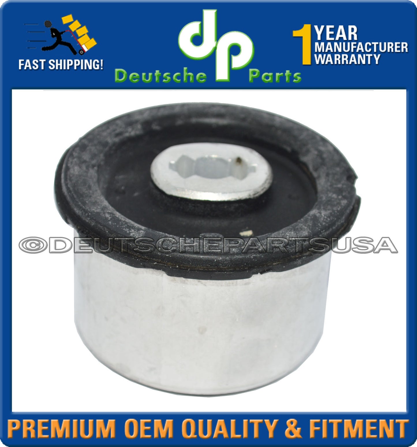 Porsche Panamera Front Lower Forward Control Arm Bushing LH + RH 97034124502 Set