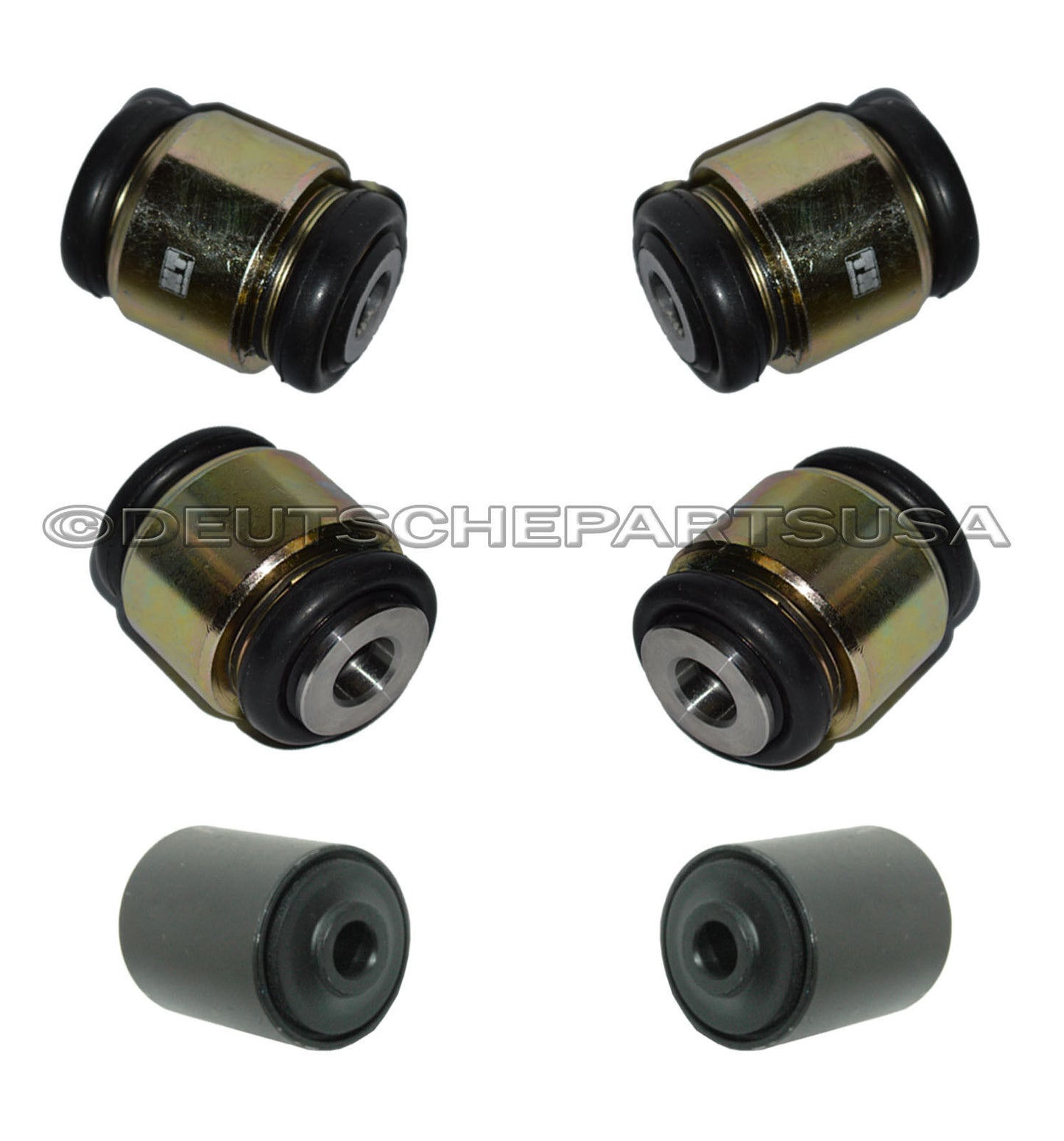 JAGUAR XK XKR Rear Lower Control Arm Fluid Hydrabush HYDRA bushings SET 6