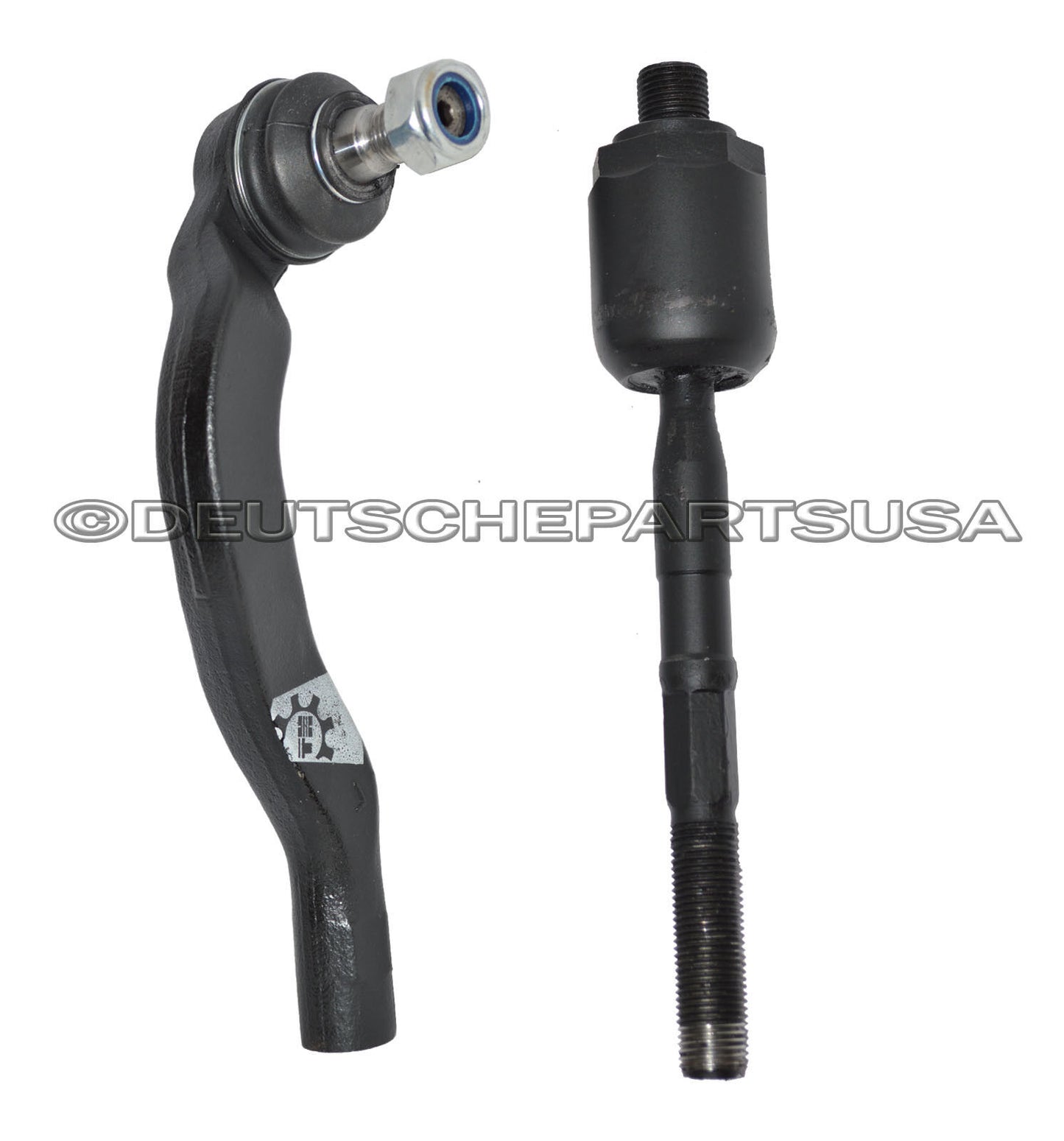 MERCEDES W210 4Matic INNER + OUTER Tie Rod LEFT 2103380915 2103381115 SET 2