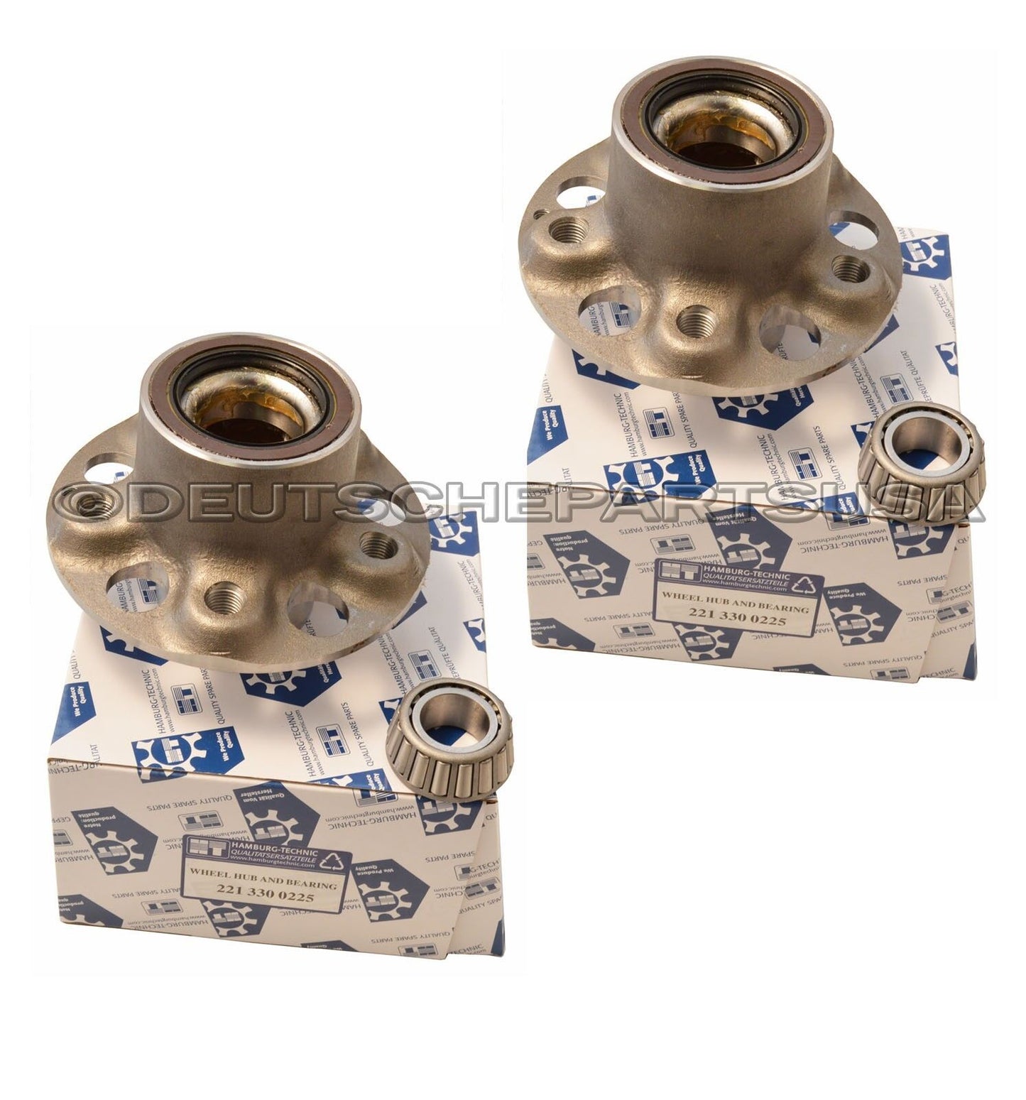 MERCEDES W221 W216 S CL CLASS FRONT WHEEL BEARING HUB HUBS L+R 2213300225 SET 2