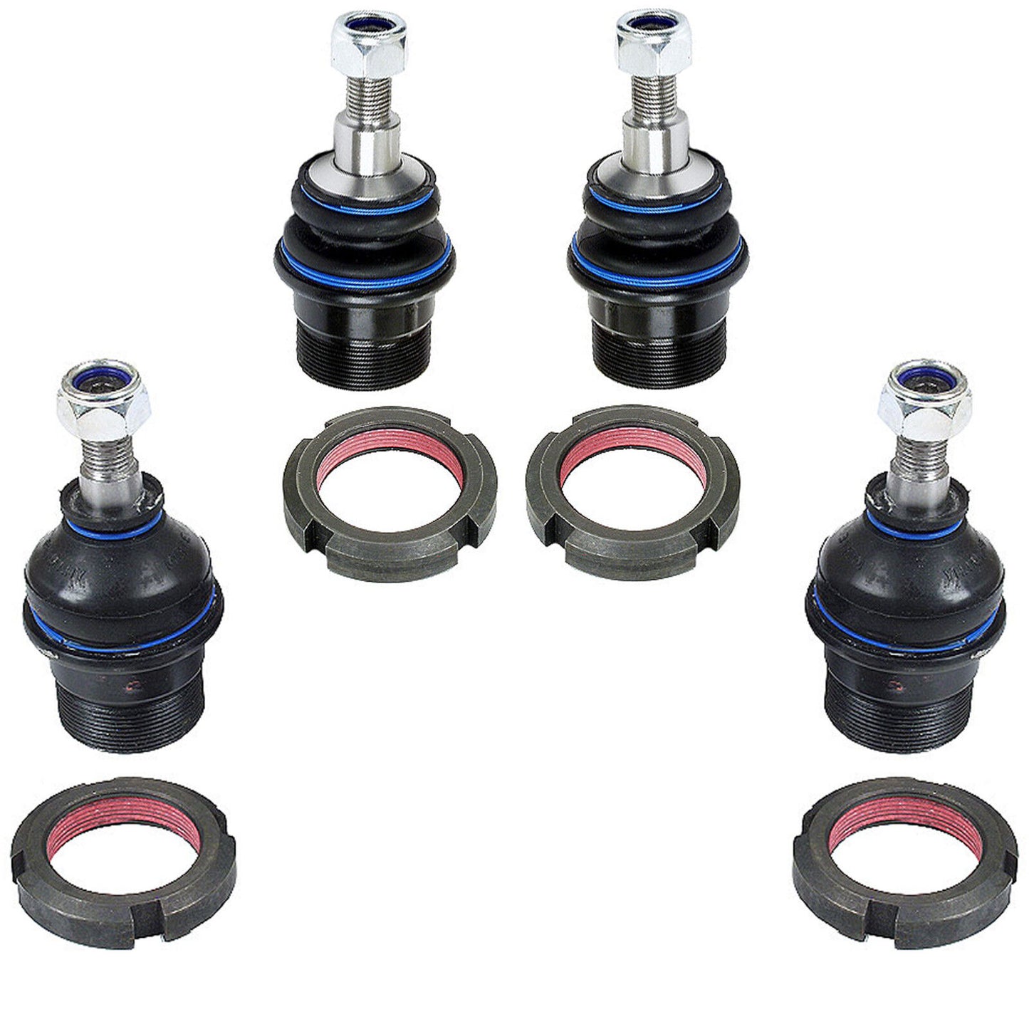 Mercedes W163 LOWER Front + REAR Ball Joint Joints 1633300135 + 1633500113 Set 4