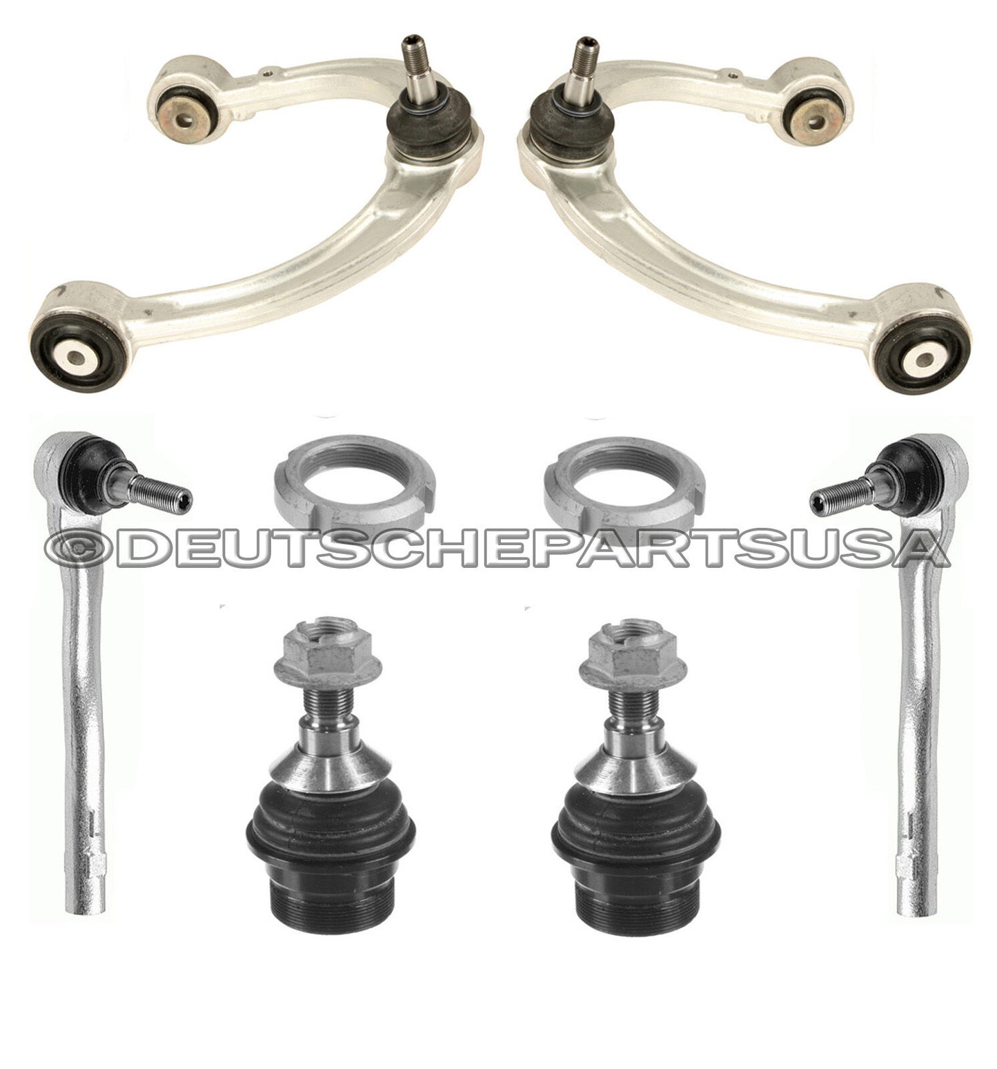 Mercedes W251 FRONT SUSPENSION Control Arm Ball Joint Joints Bushing Kit 10 Pc