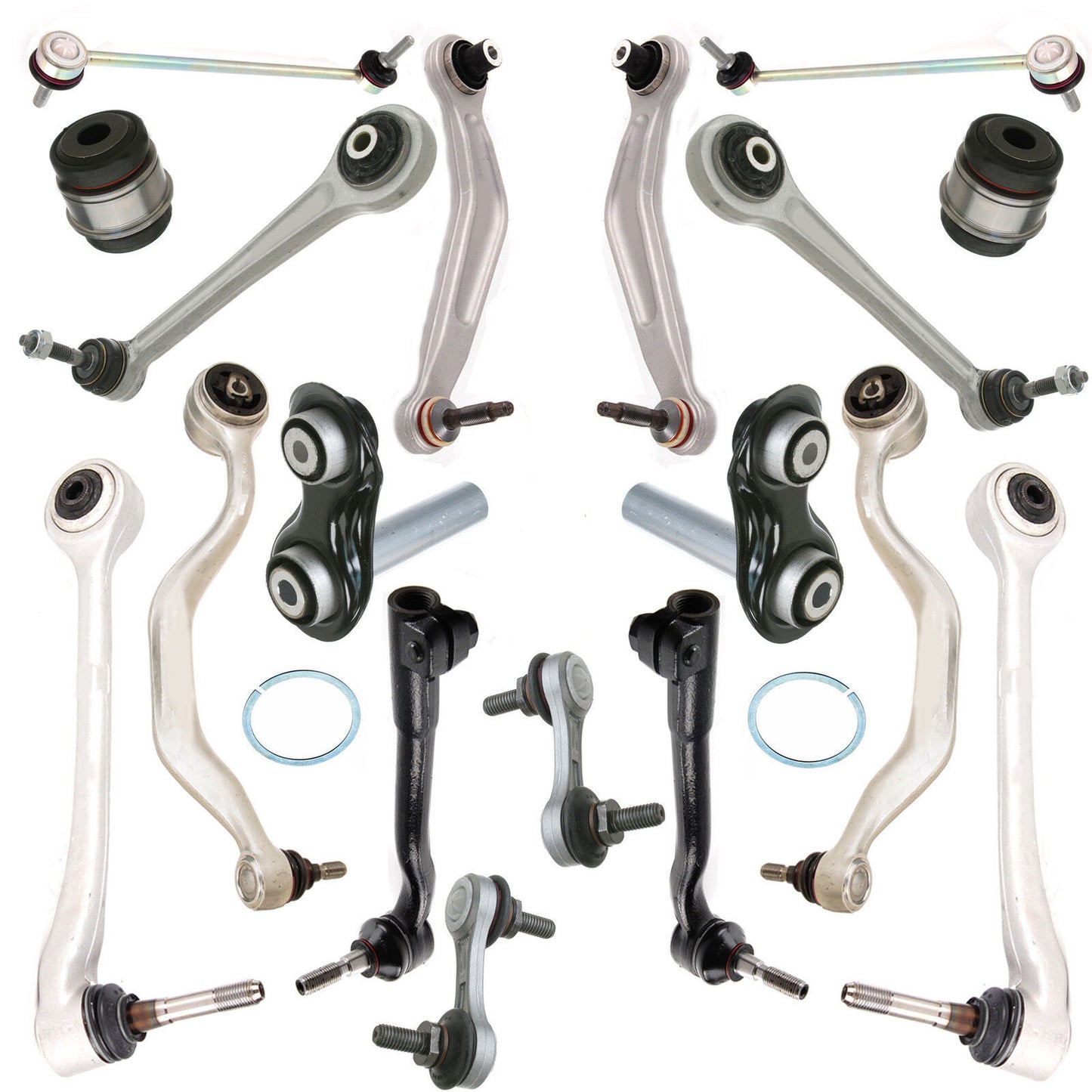 FRONT REAR Control Arm BALL JOINT Guide Tie Rod Sway Bar Link for BMW E39 540i