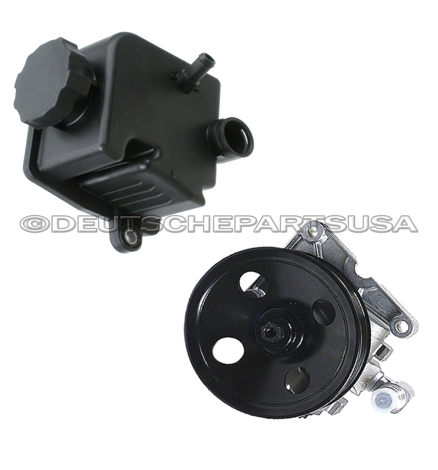 MERCEDES W163 POWER STEERING PUMP WITH P/S RESERVOIR TANK ML320 ML430 ML55AMG