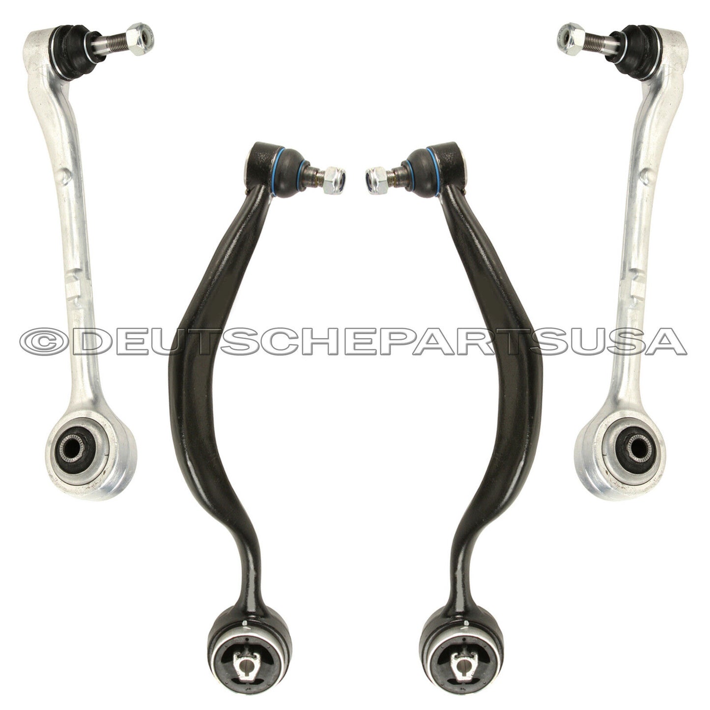 BMW E38 Control Arm Ball Joint Traction Strut Suspension Kit 740 750 i iL SET 4