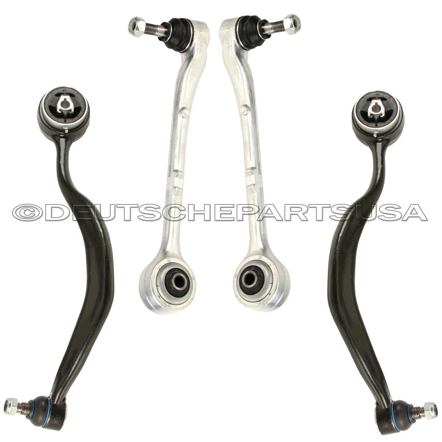 BMW E38 Control Arm Ball Joint Traction Strut Suspension Kit 740 750 i iL SET 4