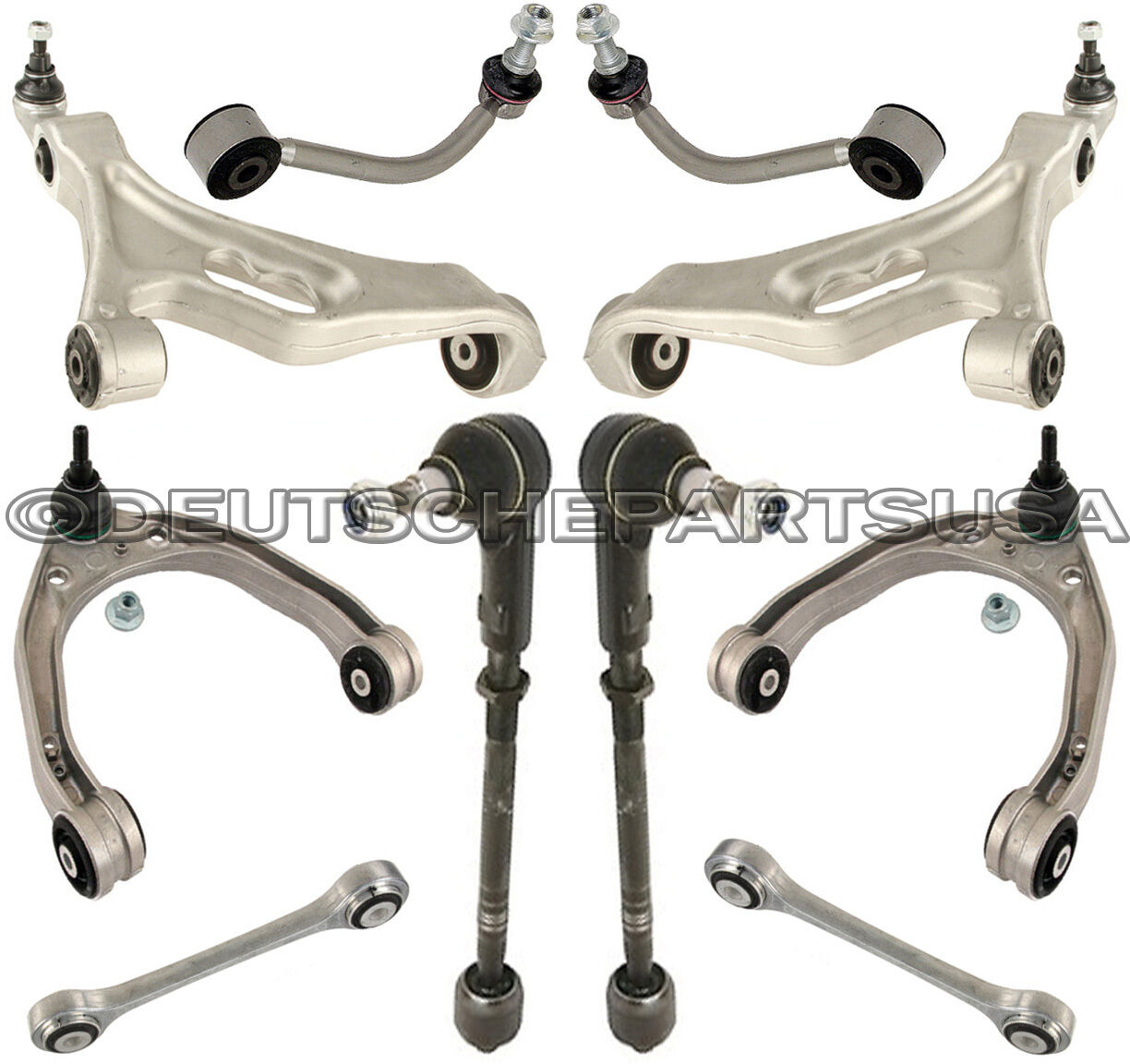 UPPER LOWER Control Arm Arms Ball Joint Joints SUSPENSION KIT fr PORSCHE CAYENNE