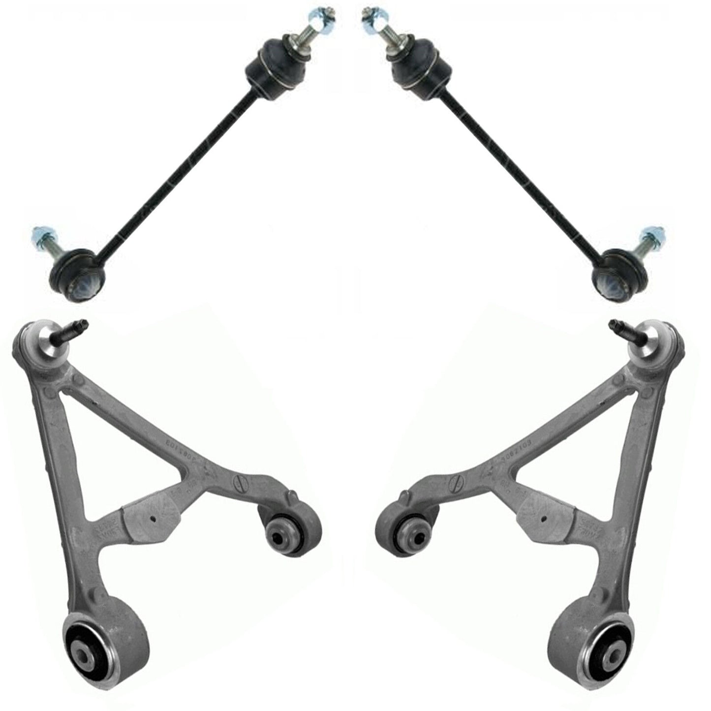 FORD THUNDERBIRD REAR LEFT RIGHT UPPER CONTROL ARM ARMS + SWAY BAR LINK LINKS 4