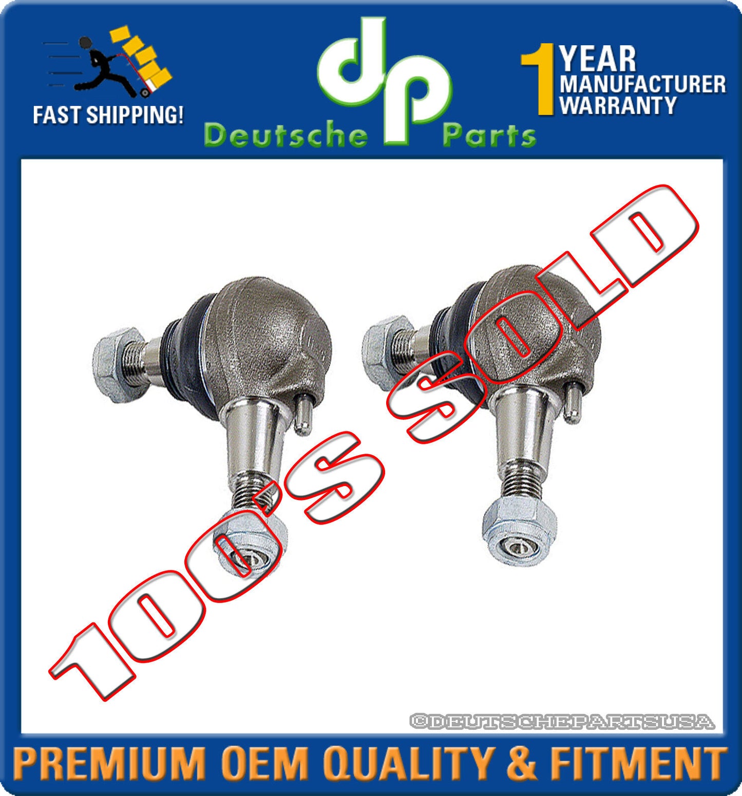 Lower Ball Joint Joints for Mercedes W202 W210 R170 W208 2103300035 L + R SET 2