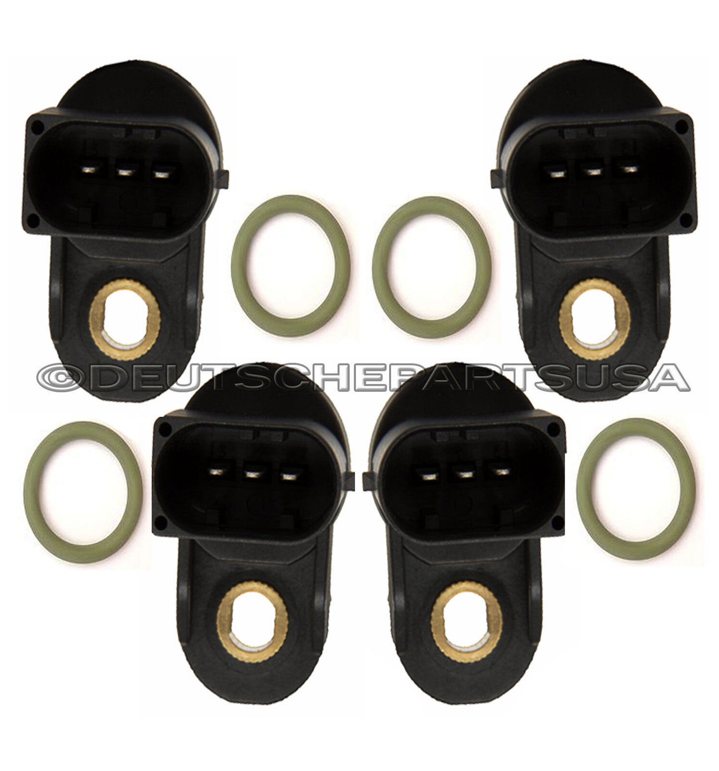 Camshaft CAM Position Sensor 12147518628 745i 745Li X5 for BMW E53 E65 E66 SET 4