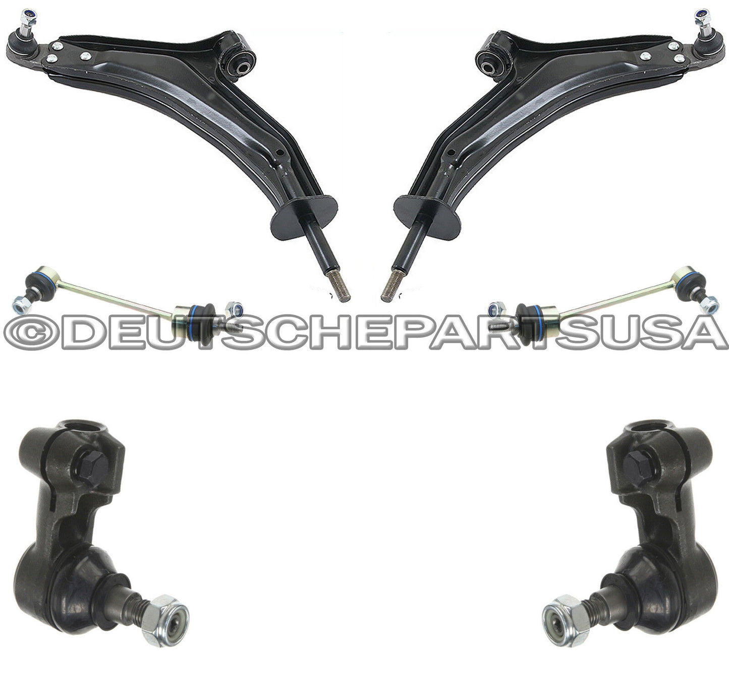 LAND ROVER FREELANDER 2.5 CONTROL ARM BALL JOINT SWAY BAR LINK TIE ROD Rods 6 PC