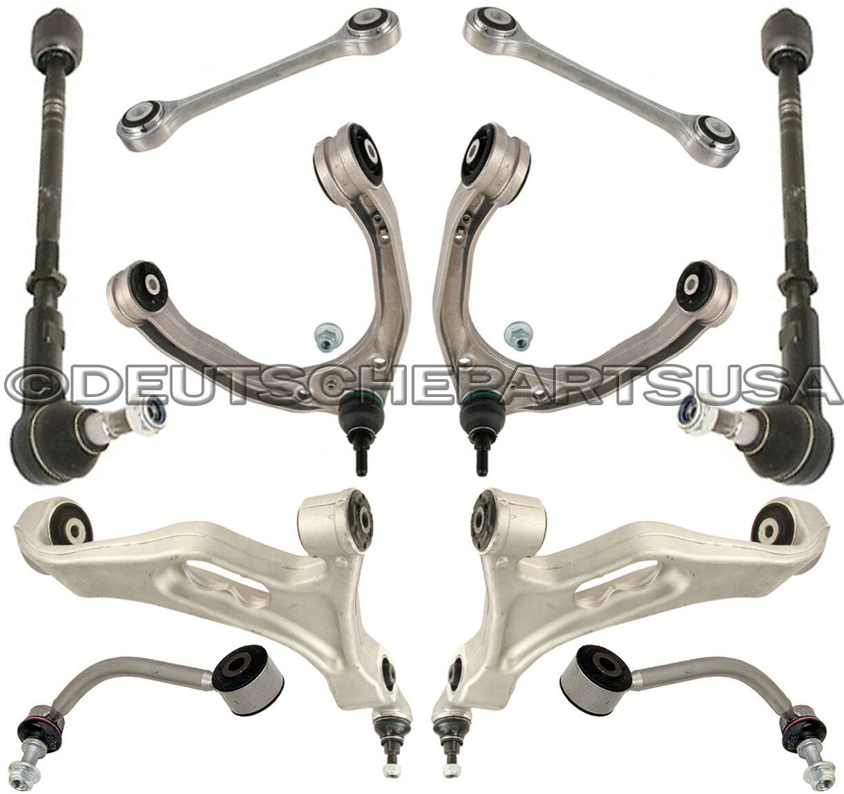 UPPER LOWER Control Arm Arms Ball Joint Joints SUSPENSION KIT fr PORSCHE CAYENNE