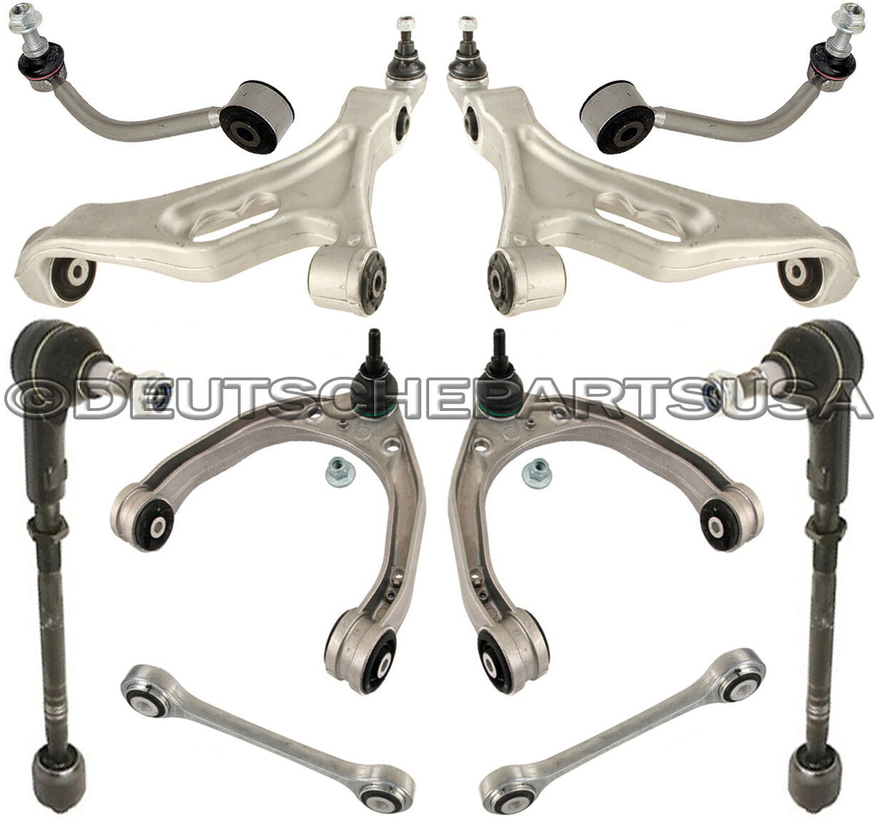 UPPER LOWER Control Arm Arms Ball Joint Joints SUSPENSION KIT fr PORSCHE CAYENNE