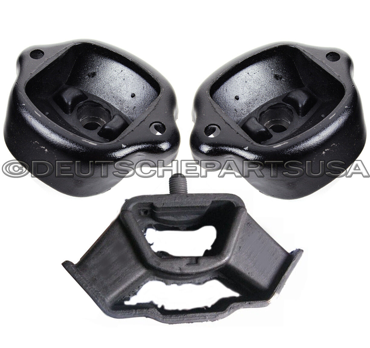MERCEDES W116 W123 W108 380SEL 500SEC ENGINE MOTOR MOUNTS TRANSMISSION MOUNT SET