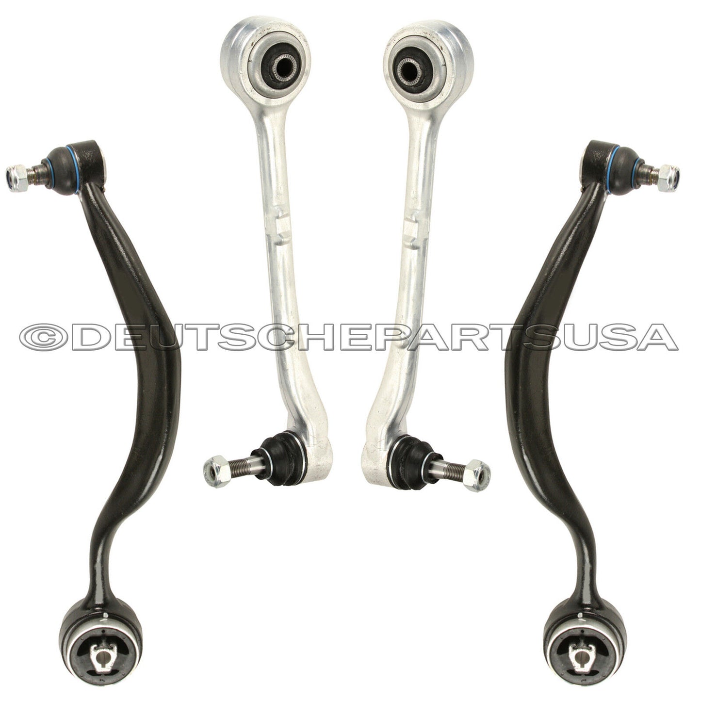 BMW E38 Control Arm Ball Joint Traction Strut Suspension Kit 740 750 i iL SET 4