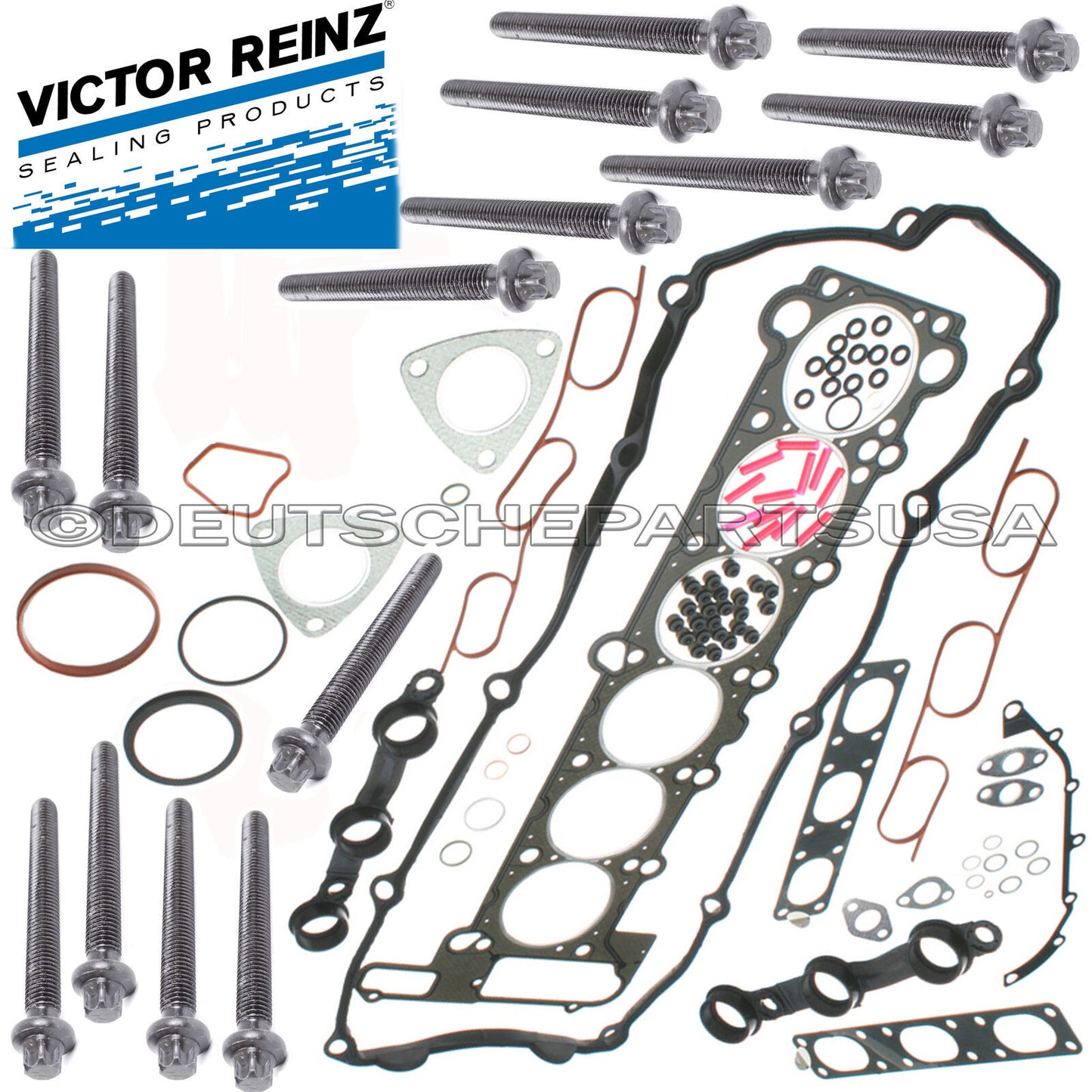 CYLINDER HEAD GASKET SET + HEAD BOLT SET 11121427826 for BMW E36 E39 323i 328i