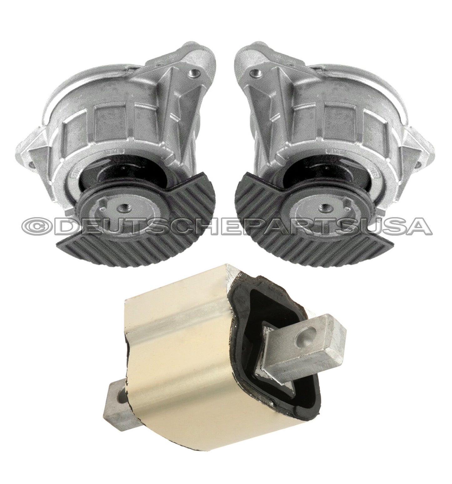 MERCEDES W204 W212 C E CLASS ENGINE MOTOR TRANSMISSION MOUNT MOUNTS RWD SET 3PC