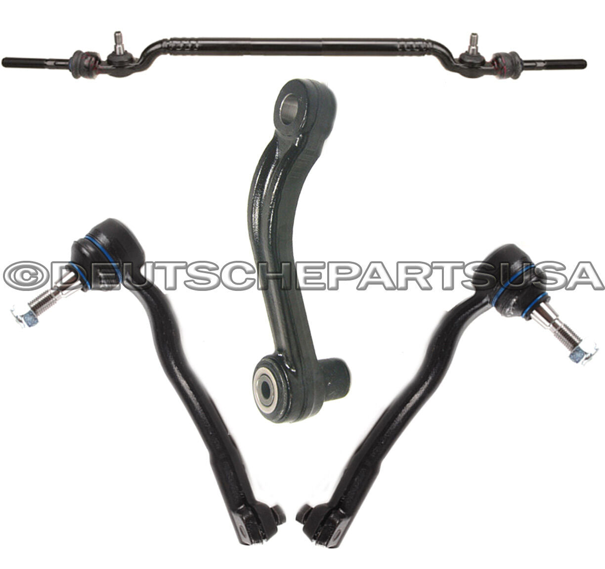 Center Drag Link Tie Rod Rods Inner Outer RHD Idler Arm for BMW E39 540i M5