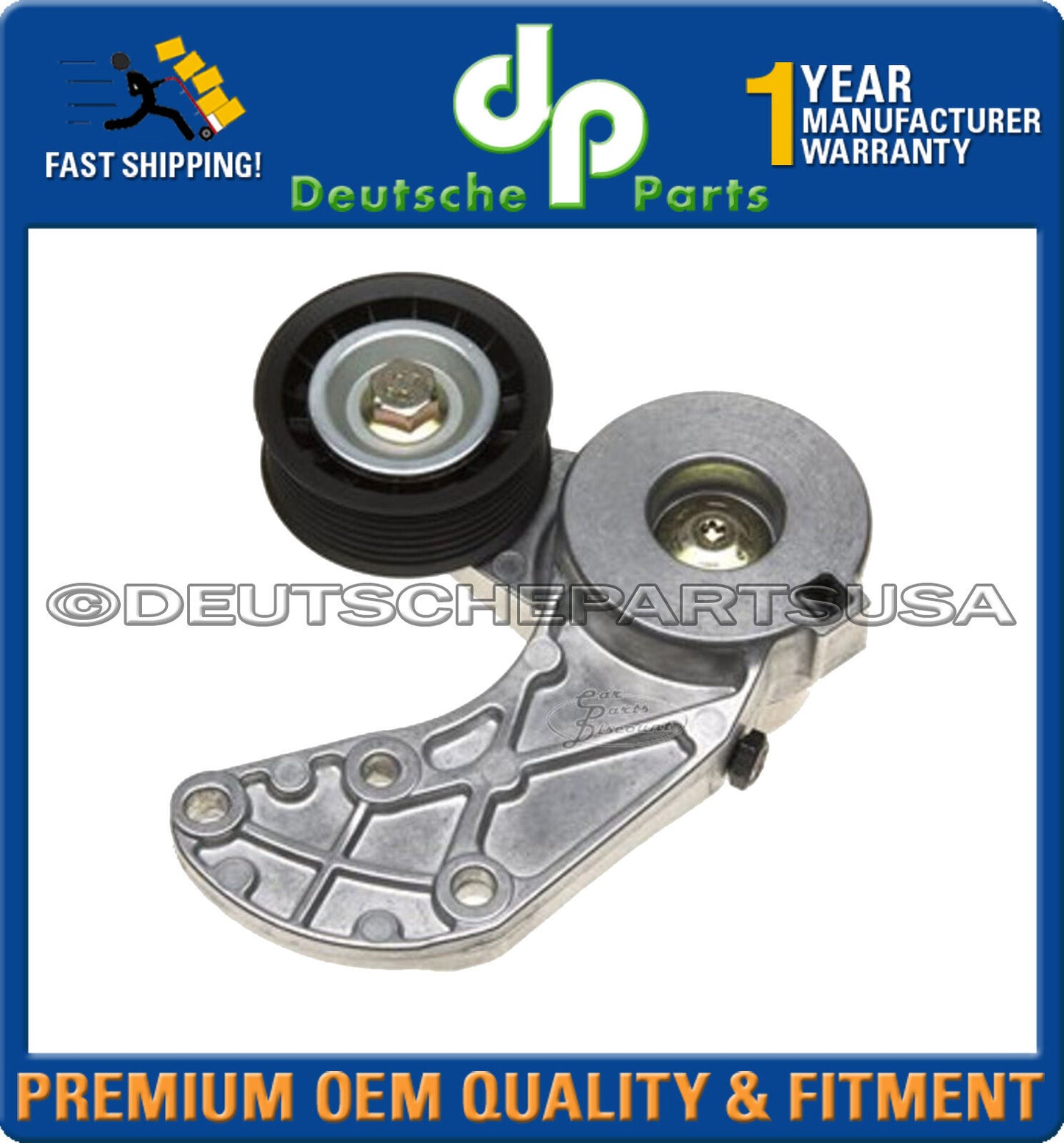 PORSCHE CAYENNE 3.2 3.6 V6 Accessory DRIVE Belt Tensioner + Roller 95510229900