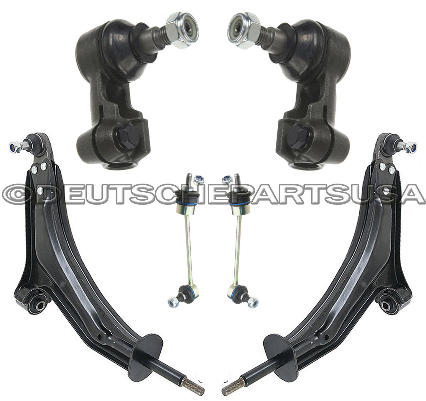 LAND ROVER FREELANDER CONTROL ARM BALL JOINT JOINTS TIE ROD RODS KIT 03 04 05 06