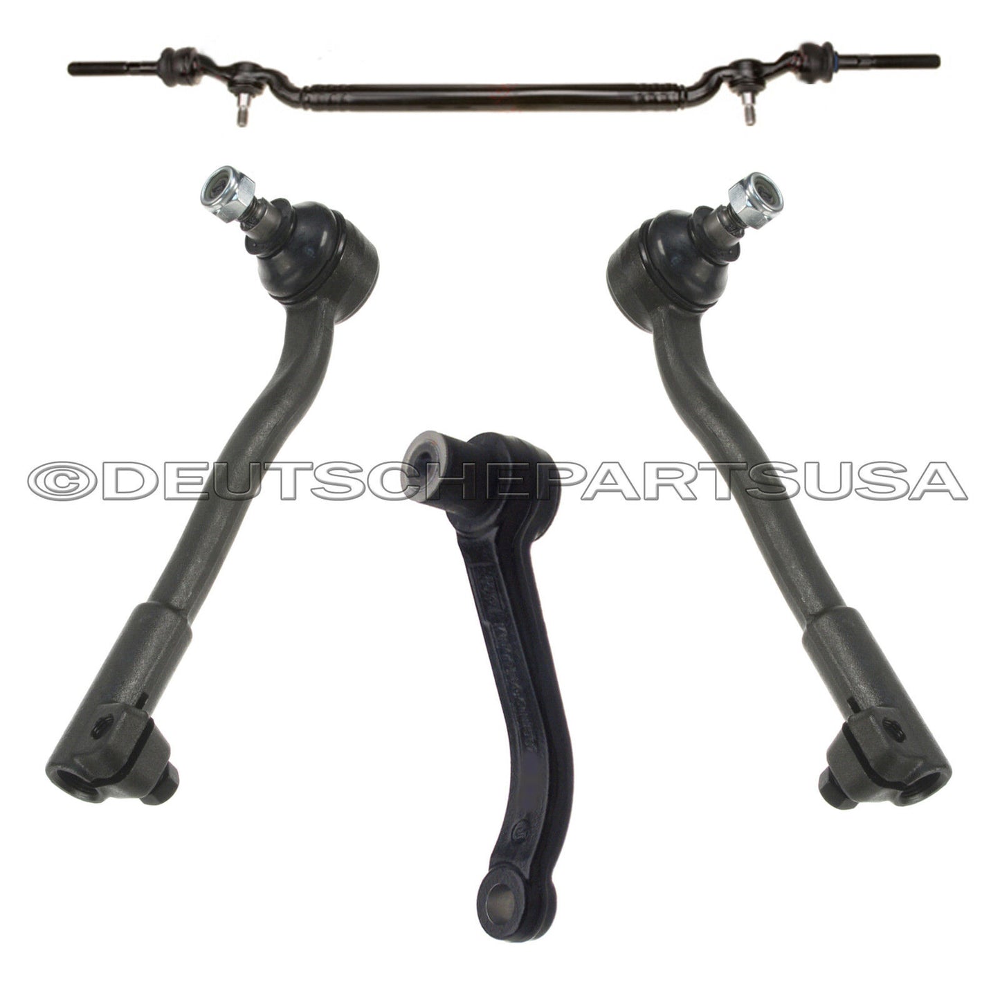 Center Drag Link RHD Inner Outer Tie Rods Idler Arms for BMW E38 740 740iL 750iL