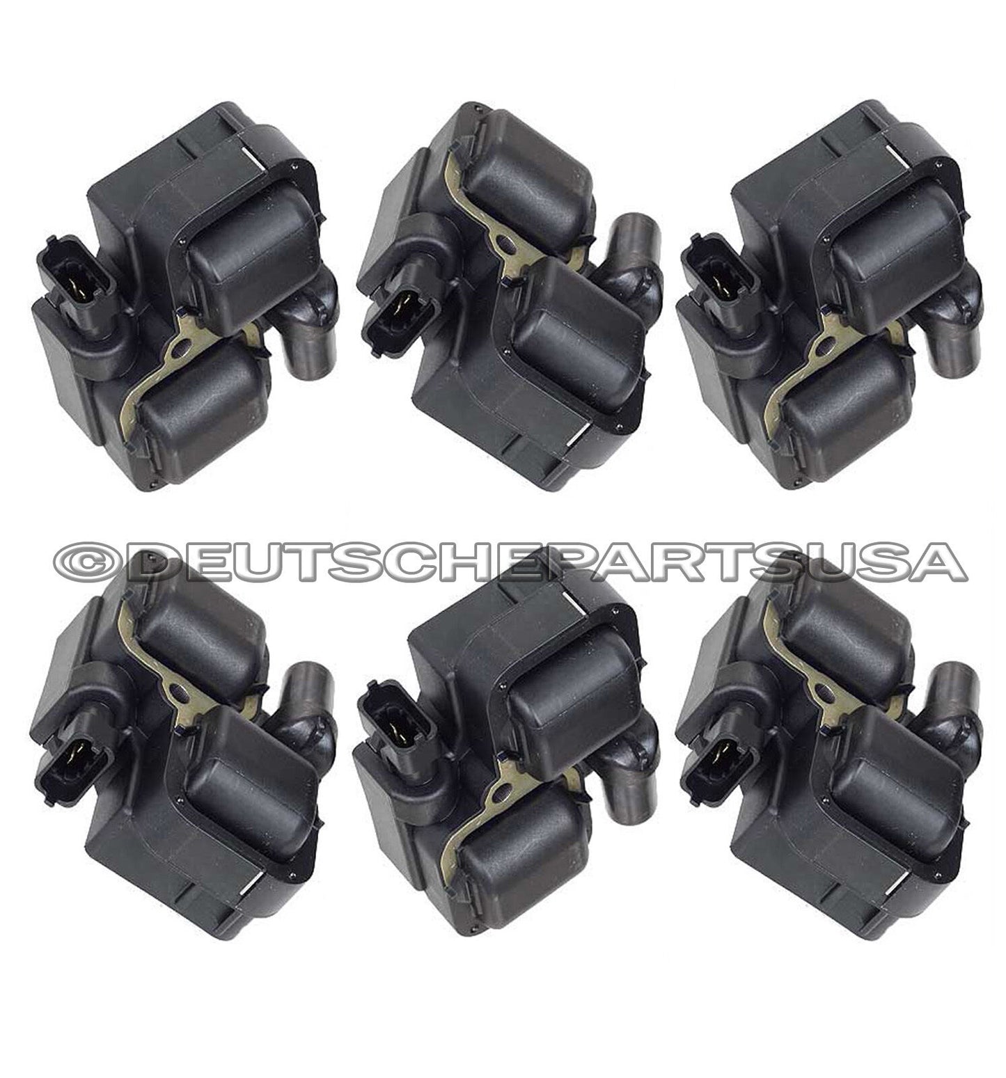 MERCEDES BENZ E320 ML320 CLK320 CLK430 C280 IGNITION COILS 6 x 000 158 78 03 SET