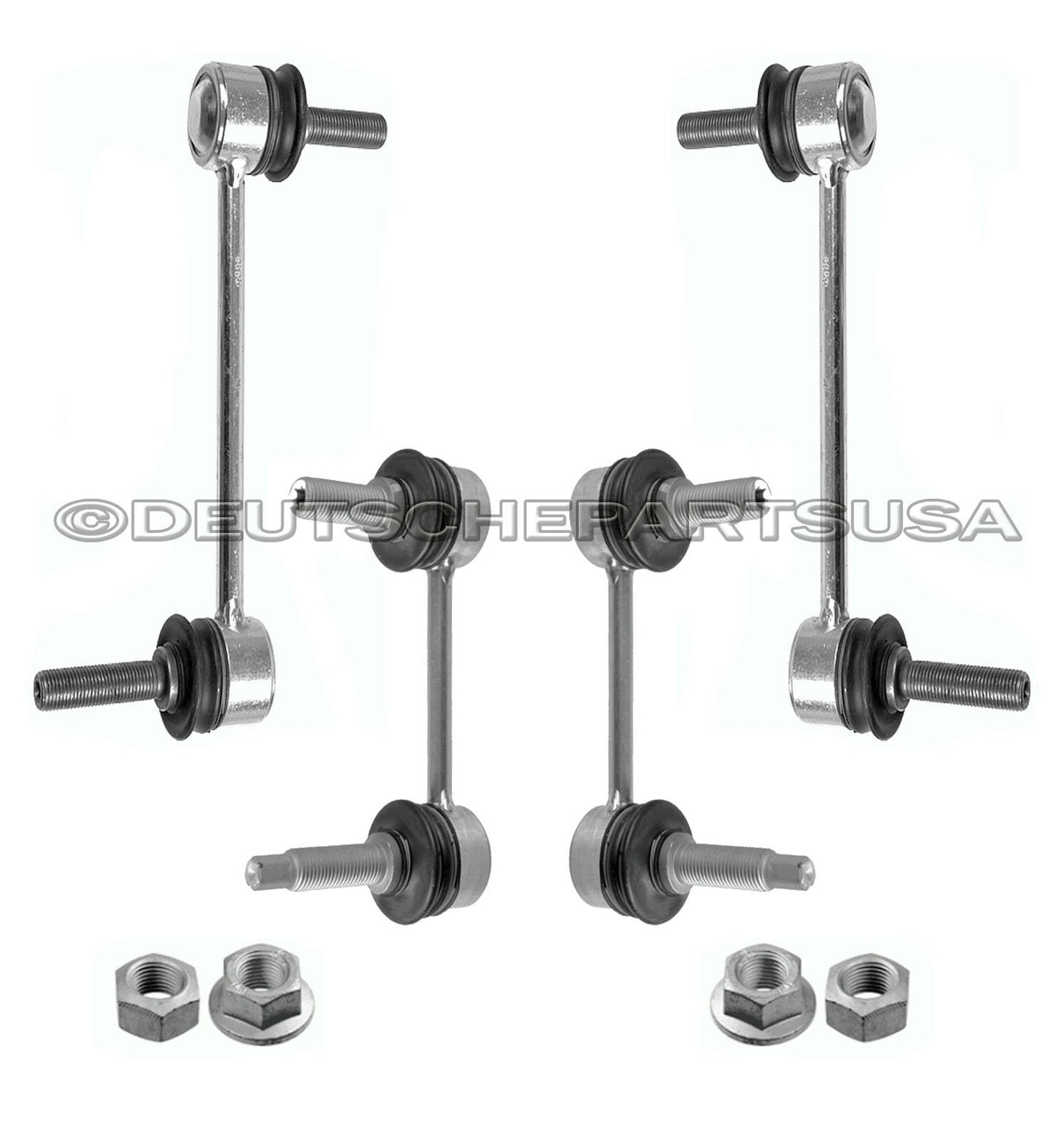 F+R SWAY STABILIZER BAR LINKS for Mercedes W164 1643201232 1643202132 L+R SET 4
