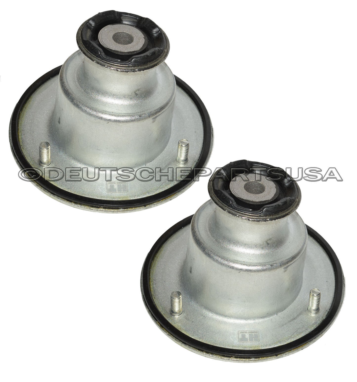 Porsche 986 987 Boxster Cayman Rear Strut Shock Mounts Spring Seat Ring Set 4