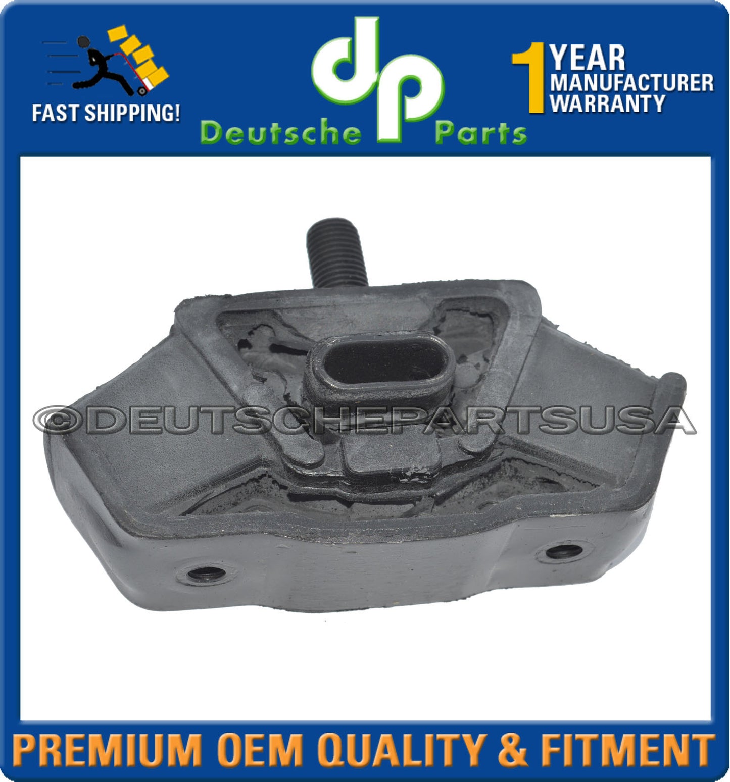 Mercedes R107 450SL W115 220 W123 300D Auto Trans Mount Rear 123 242 04 13