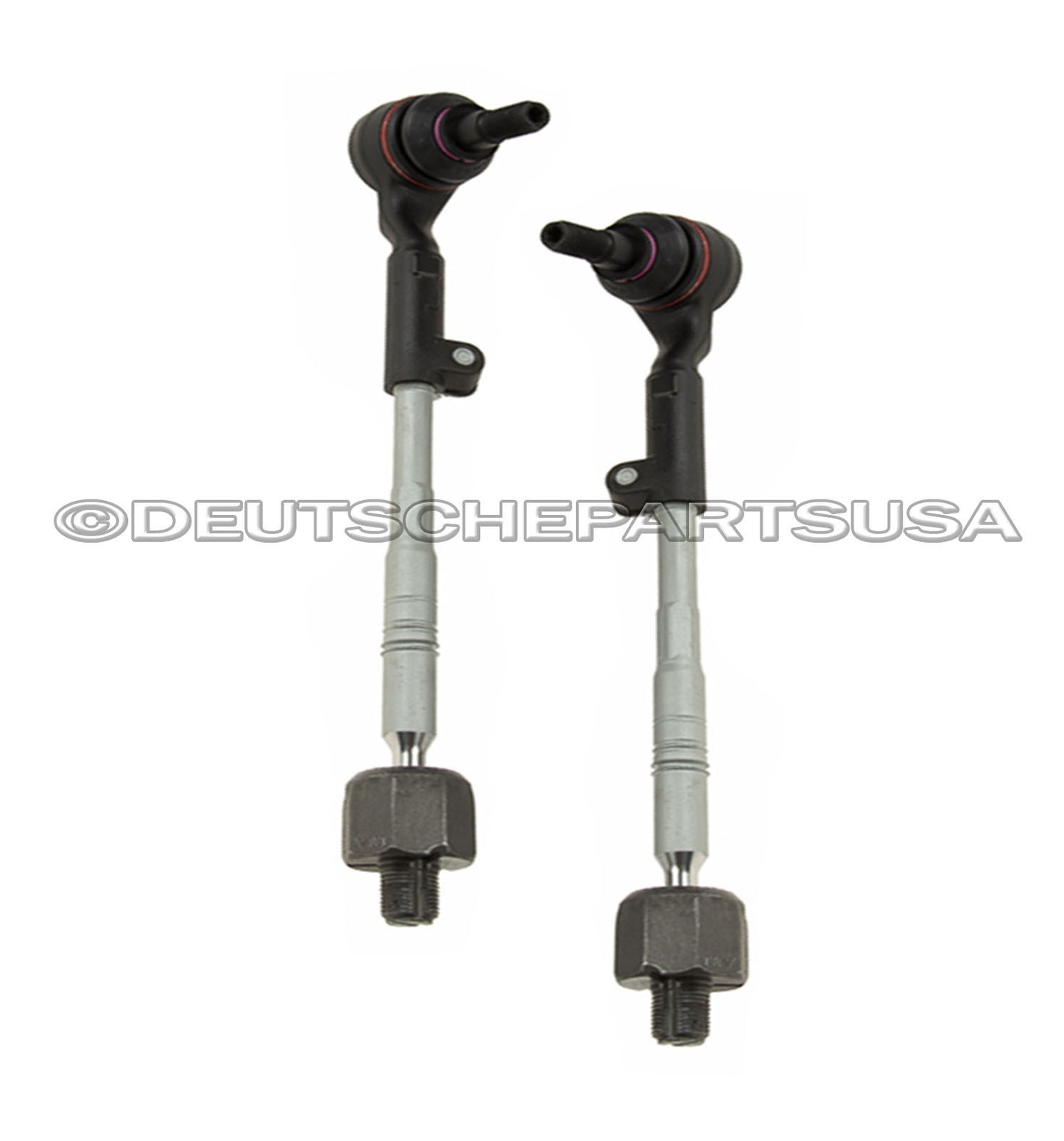 STEERING TIE ROD RODS END + RACK BOOT for BMW E90 E91 E92 Xi xDrive SET 4