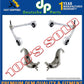 JAGUAR S TYPE UPPER & LOWER CONTROL ARM ARMS STEERING KNUCKLEw/BALL JOINTS KIT 4