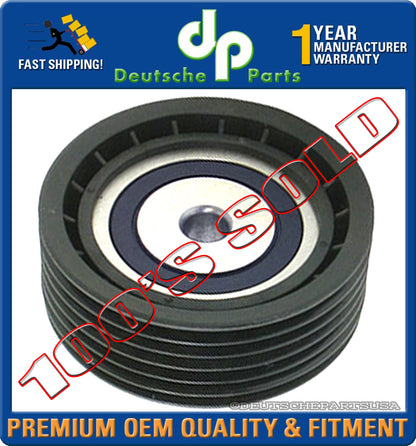 SAAB 9-3 9-5 900 SE TURBO UPPER ACCESSORY BELT IDLER PULLEY 4356127 43 56 127