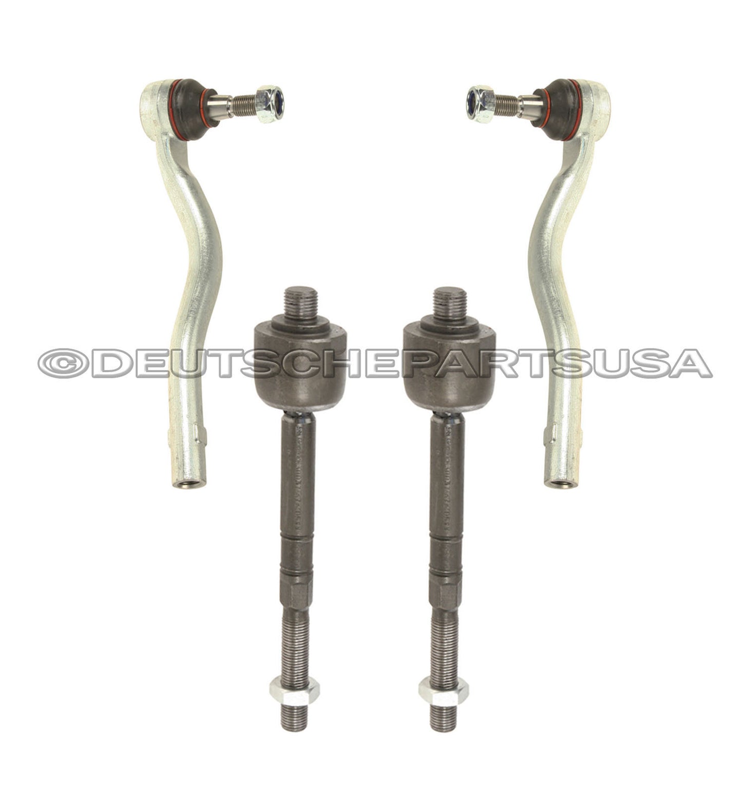 Mercedes W251 R350 R320 R500 STEERING RACK BUSHING Inner Outer Tie Rod Rods Kit