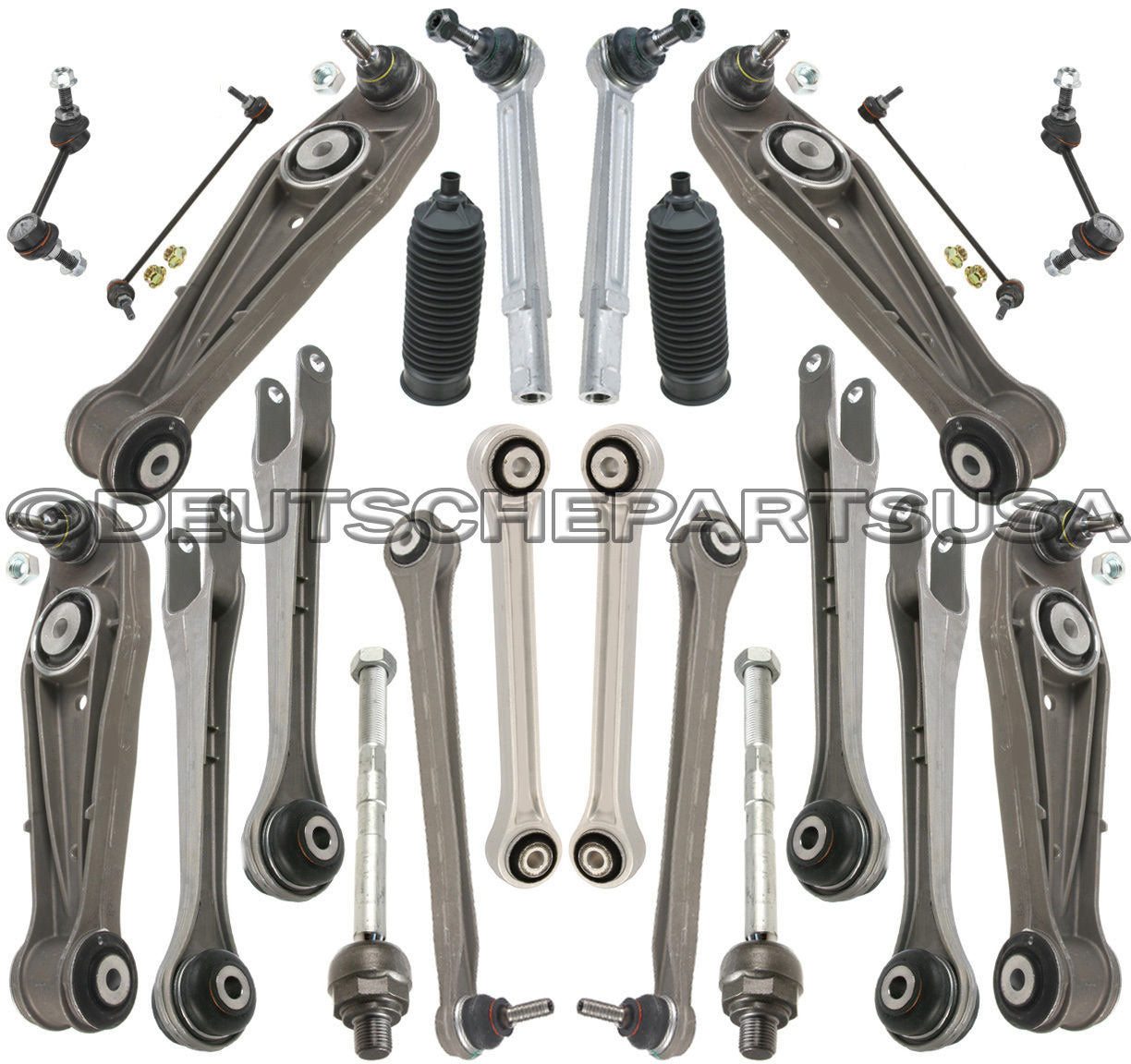 PORSCHE 911 996 C4 4S Control COFFIN Arm Arms Ball Joint Joints SUSPENSION KIT