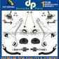 01-03 VOLVO S80 CONTROL ARMS BALL JOINTS TIE RODS STRUT MOUNTS SUSPENSION KIT 14
