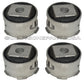 FRONT SUBFRAME BUSHING MOUNT MOUNTS FOR PORSCHE CAYENNE 95534113301 Set of 4