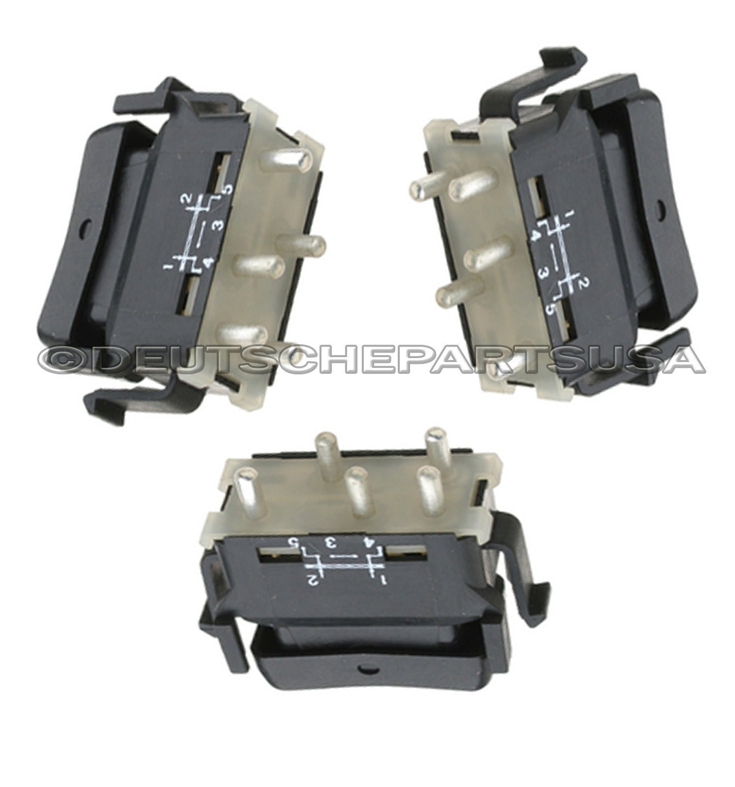 PORSCHE 944 951 T 968 POWER WINDOW DOOR SWITCH 95161313300 951 613 133 00 Set 3