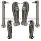 PORSCHE 911 997 987 BOXSTER CAYMAN FRONT REAR Control ARM ARMS BALL JOINT SET 6