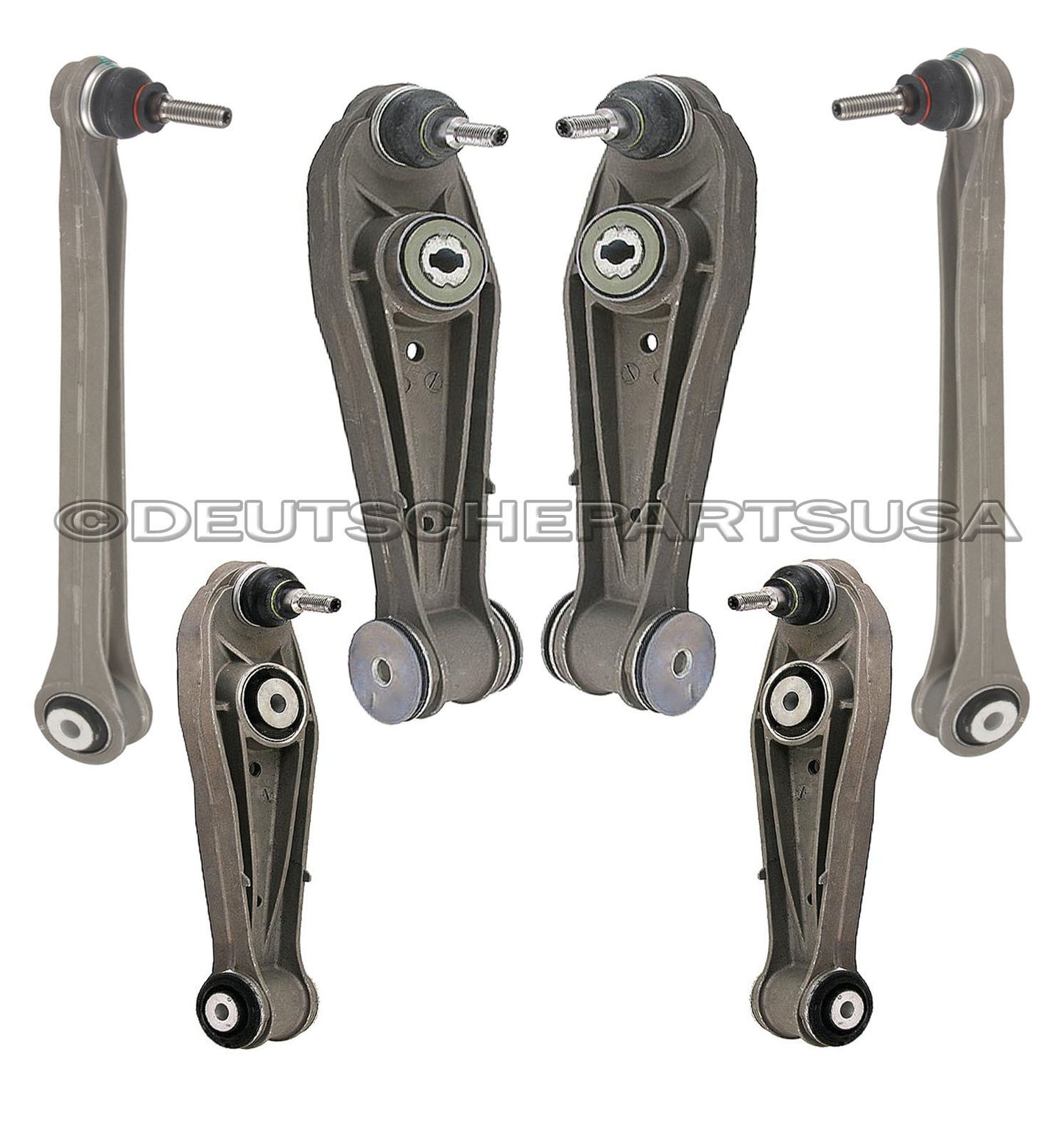 PORSCHE 911 997 987 BOXSTER CAYMAN FRONT REAR Control ARM ARMS BALL JOINT SET 6