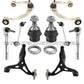 Mercedes W164 ML GL UPPER LOWER Control Arms Ball JointS Bushings SUSPENSION Kit