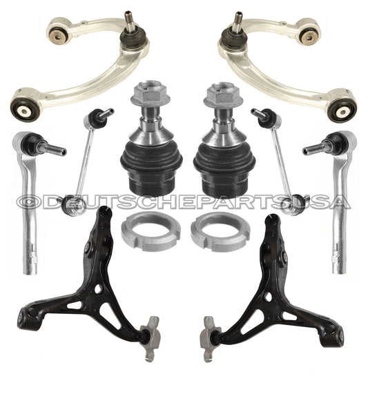Mercedes W164 ML GL UPPER LOWER Control Arms Ball JointS Bushings SUSPENSION Kit
