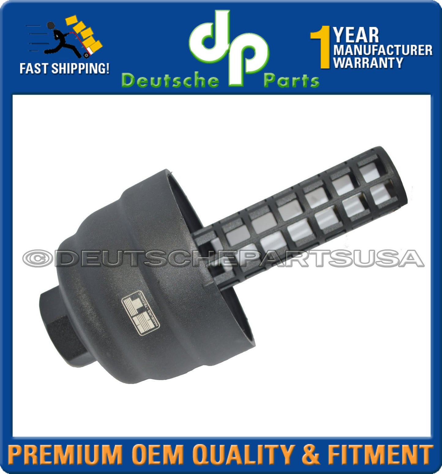 Engine Oil Filter Cover For Audi A4 A6 Quattro Q7 S4 VW Touareg 06E115433