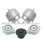 AUDI A6 ALLROAD ENGINE MOTOR + MANUAL TRANSMISSION + SNUB MOUNT MOUNTS L+R SET 5